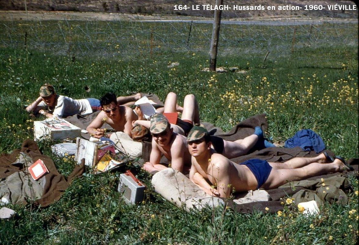 164- Le Telagh- Hussards en action- 1960- Vieville.jpg